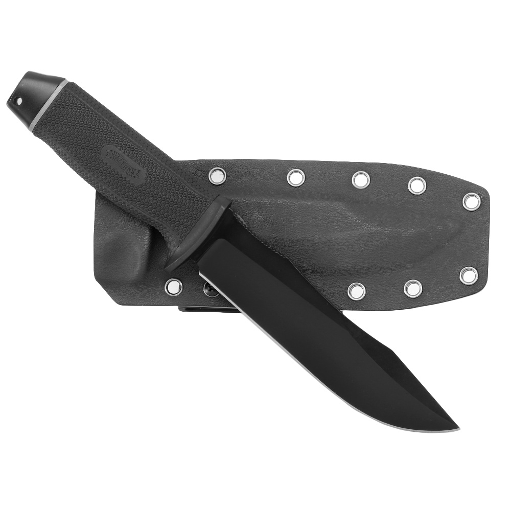 Walther Outdoormesser WB150 schwarz inkl. Kydexscheide Bild 1