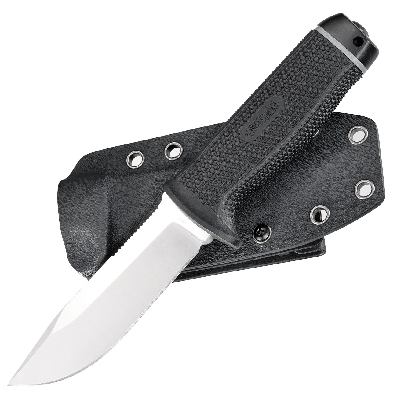 Walther Outdoormesser WB110 schwarz inkl. Kydexscheide Bild 8