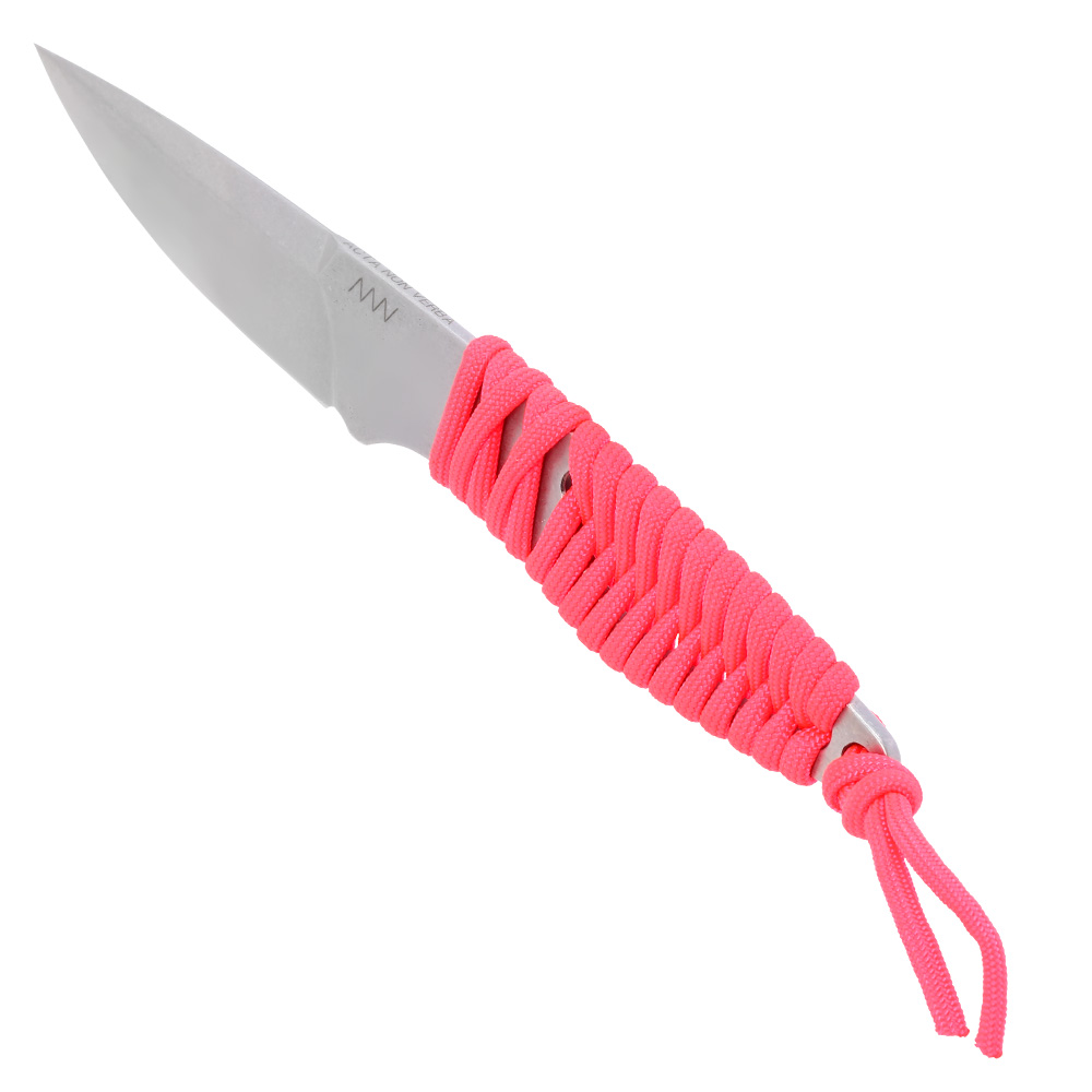ANV Knives Neck Knife P100 Sleipner Stahl pink/stonewash inkl. Kydex Scheide Bild 6