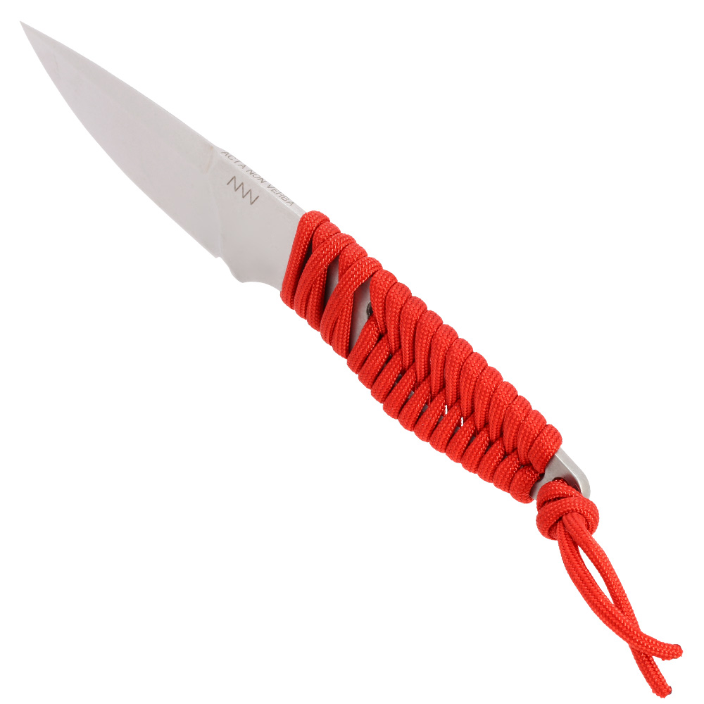 ANV Knives Neck Knife P100 Sleipner Stahl rot/stonewash inkl. Kydex Scheide Bild 6