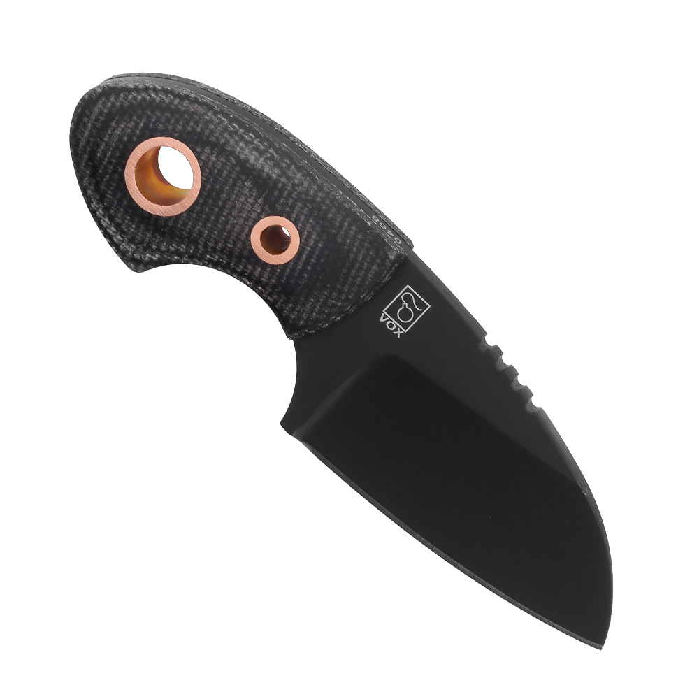 Bker Plus Neck Knife Gnome all black Copper D2 Stahl inkl. Kydexscheide Bild 1