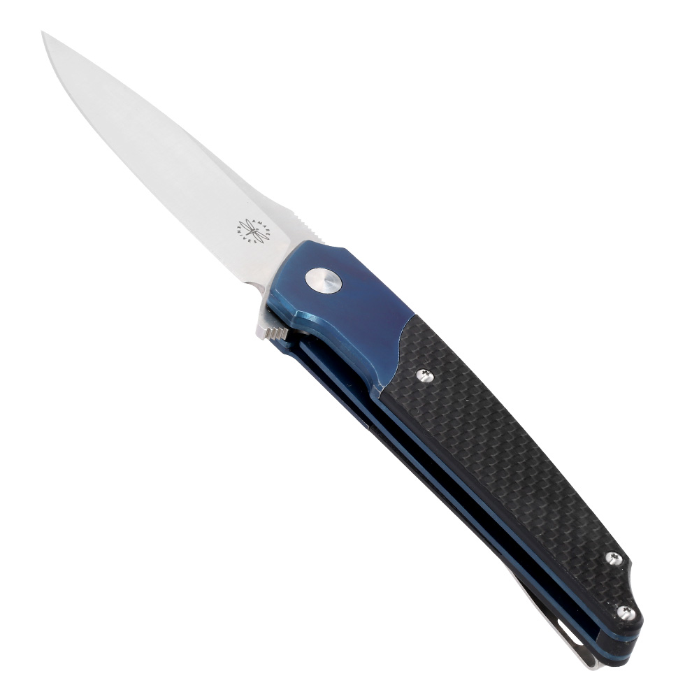 Amare Knives Einhandmesser Pocket Peak blau inkl. Grtelclip Bild 2
