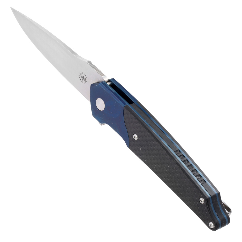 Amare Knives Einhandmesser Pocket Peak blau inkl. Grtelclip Bild 6