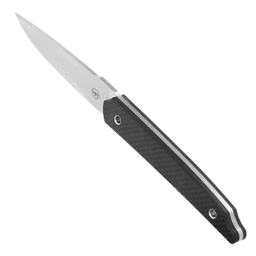 Amare Knives Grtelmesser Pocket Peak satin schwarz/carbonoptik inkl. Kydexscheide Bild 7