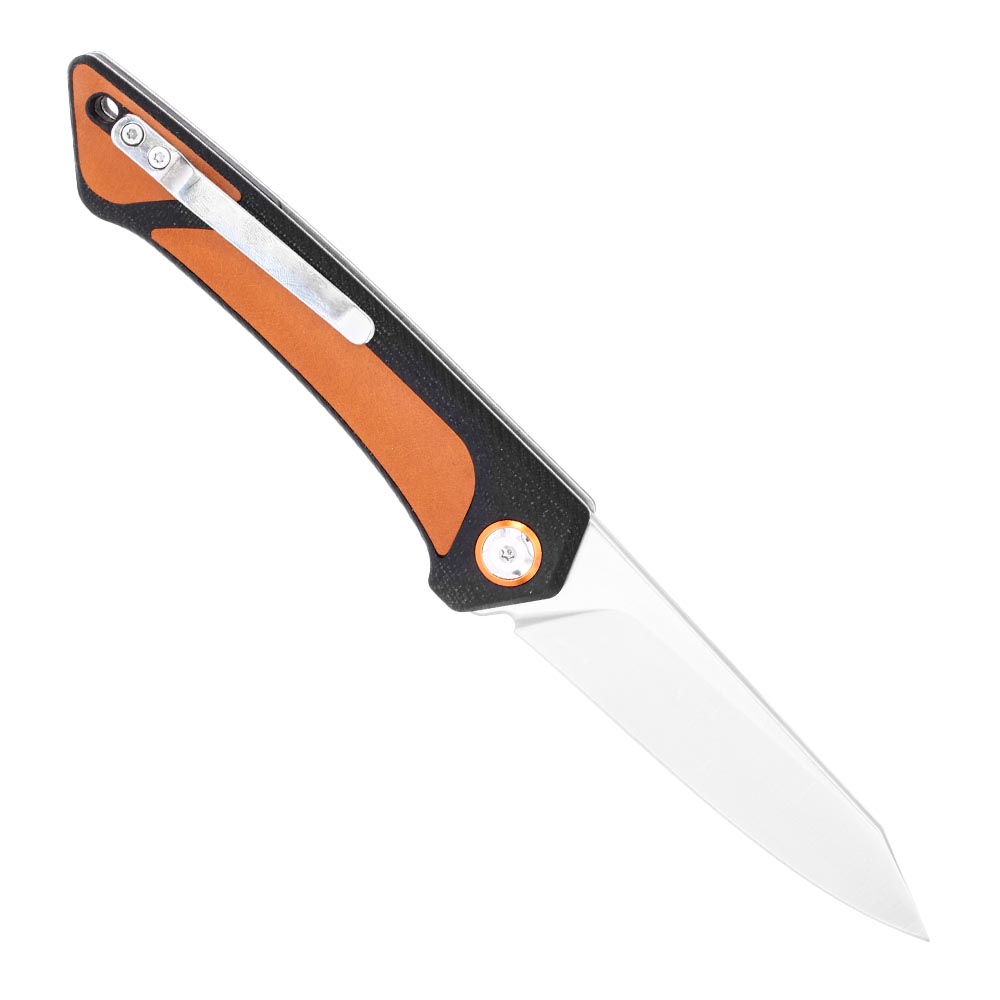 Roxon Taschenmesser K2 Excellence Leather schwarz/braun inkl. Grtelclip und Lederetui Bild 1