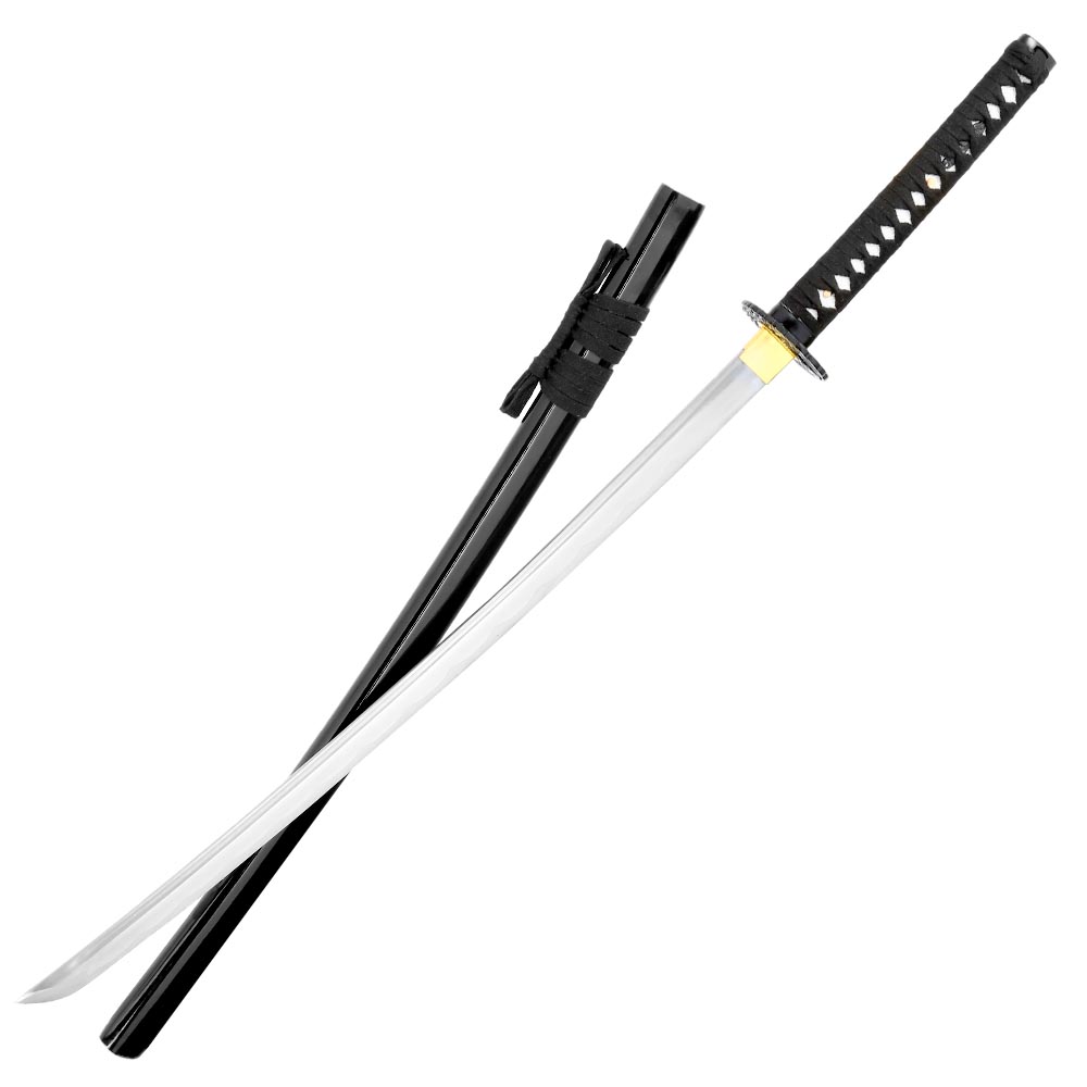 Tole 10 Imperial Katana Black Swan schwarz inkl. Scheide und Stnder Bild 3