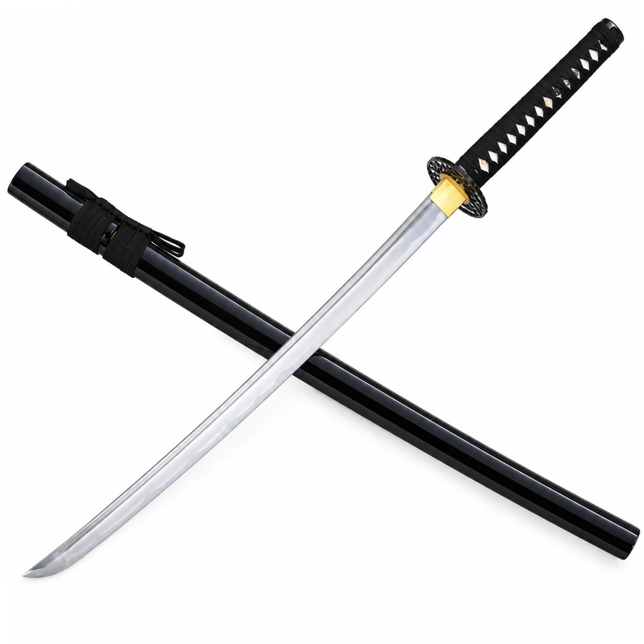 Tole 10 Imperial Katana Black Swan schwarz inkl. Scheide Bild 3