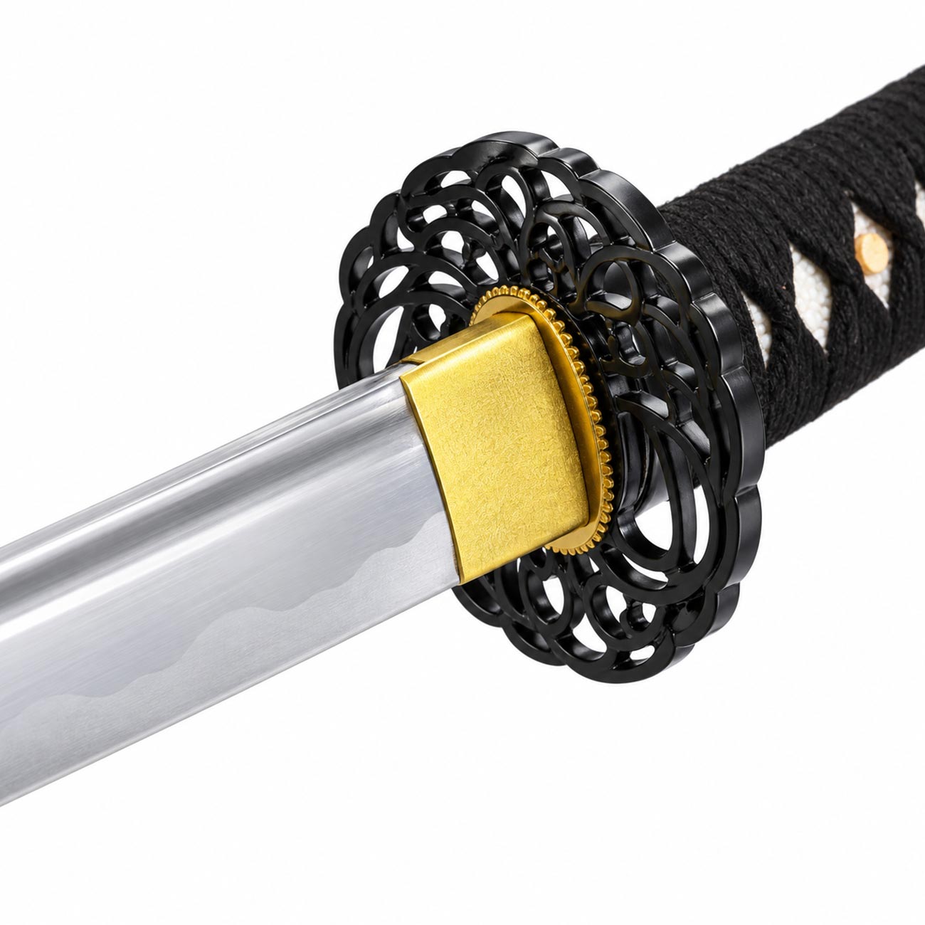 Tole 10 Imperial Katana Black Swan schwarz inkl. Scheide Bild 4