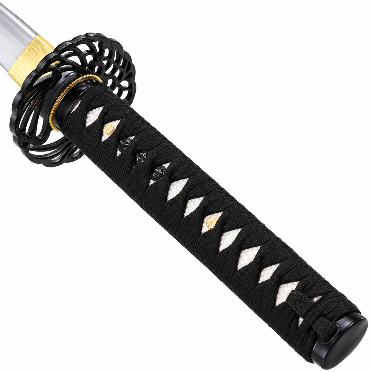 Tole 10 Imperial Katana Black Swan schwarz inkl. Scheide Bild 5