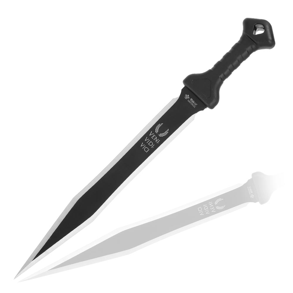 Tole 10 Imperial Gladius Schwert Veni, Vidi, Vici schwarz inkl. Nylonscheide