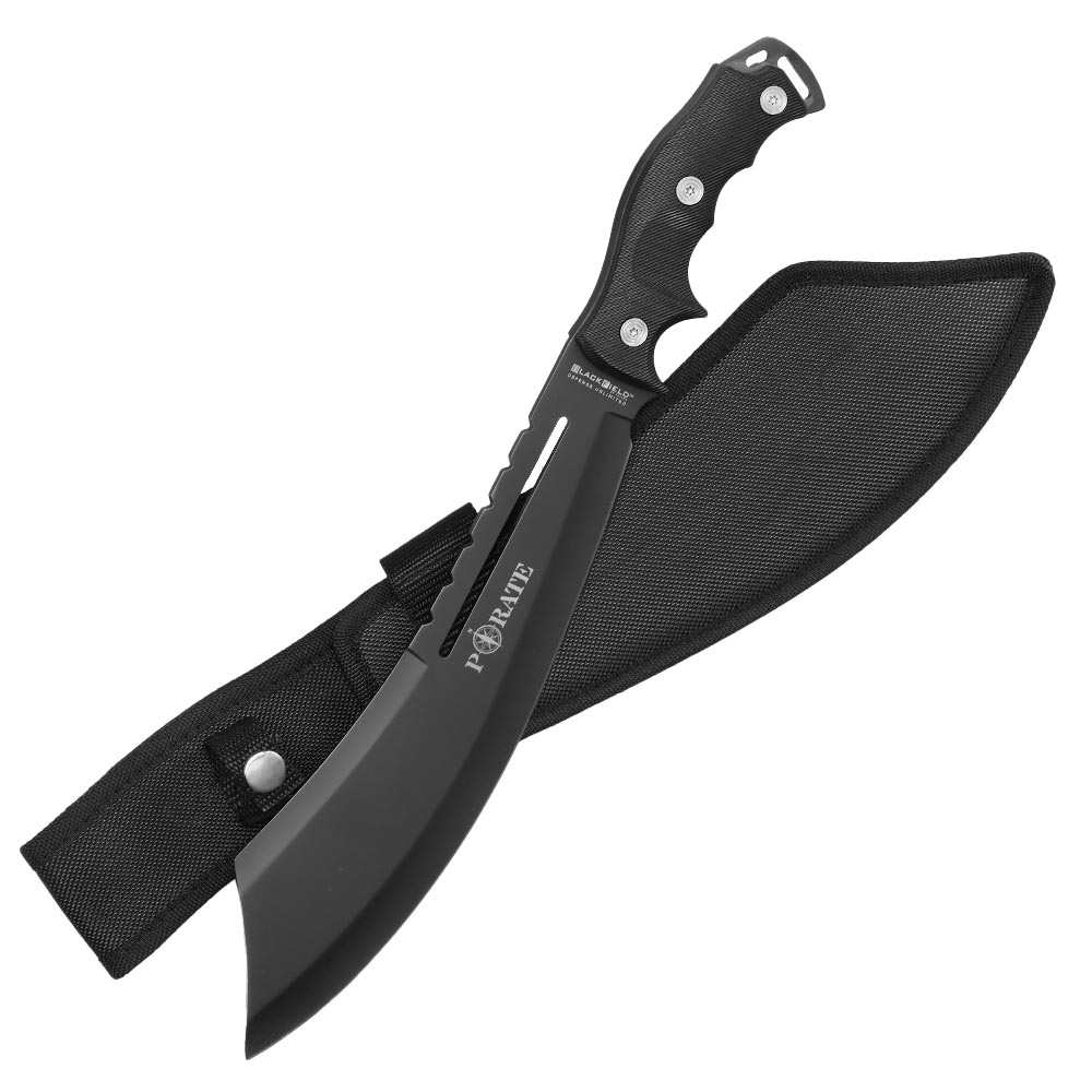 BlackField Machete Pirate schwarz inkl. Nylonscheide Bild 4