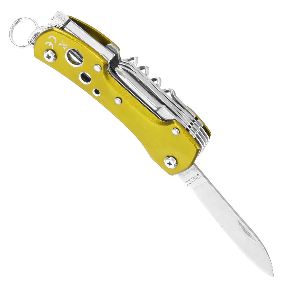 Munkees Taschenmesser LED mit 15 Funktionen grn Bild 1