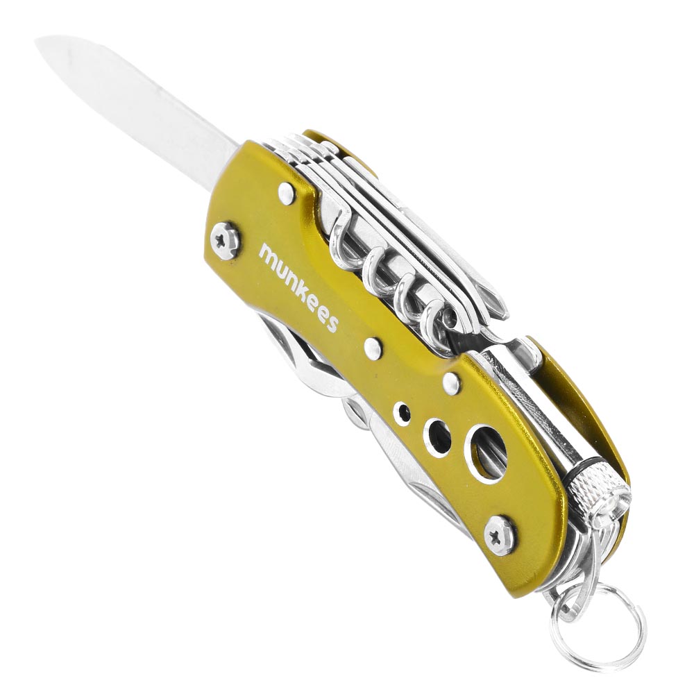 Munkees Taschenmesser LED mit 15 Funktionen grn Bild 1