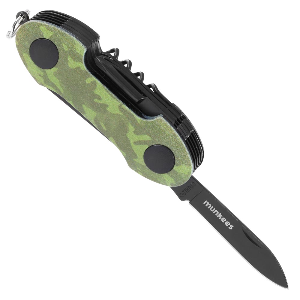 Munkees Taschenmesser Camou mit 15 Funktionen camouflage Bild 1