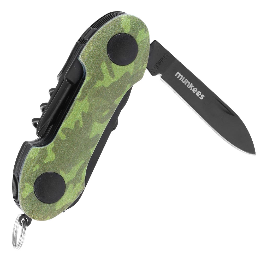 Munkees Taschenmesser Camou mit 15 Funktionen camouflage Bild 1