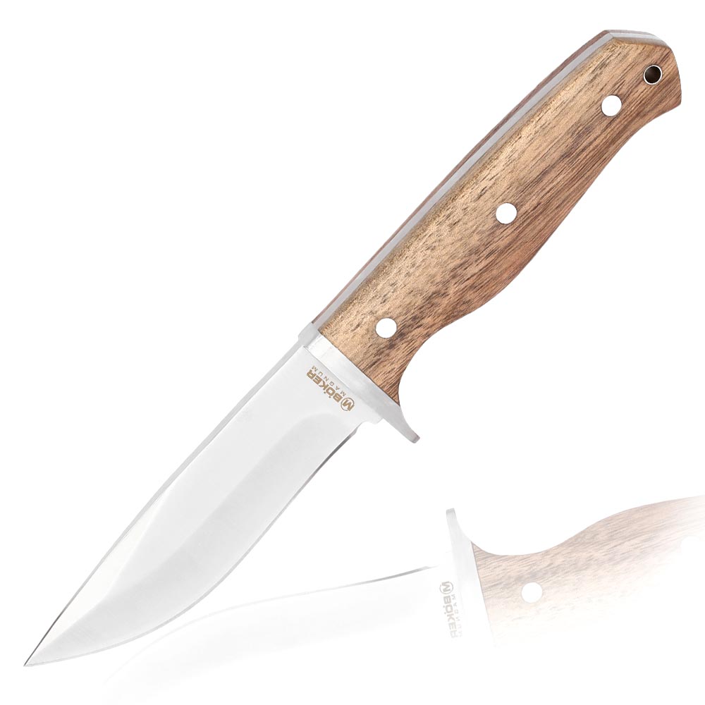 Magnum Outdoormesser Walnut Drop inkl. Lederscheide