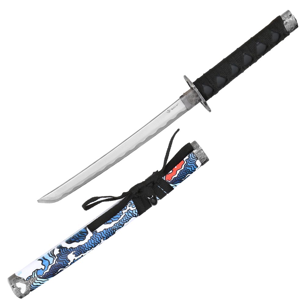 Tole 10 Imperial Schwertset Asia Design II 3-teilig wei/blau inkl. Stnder Bild 3