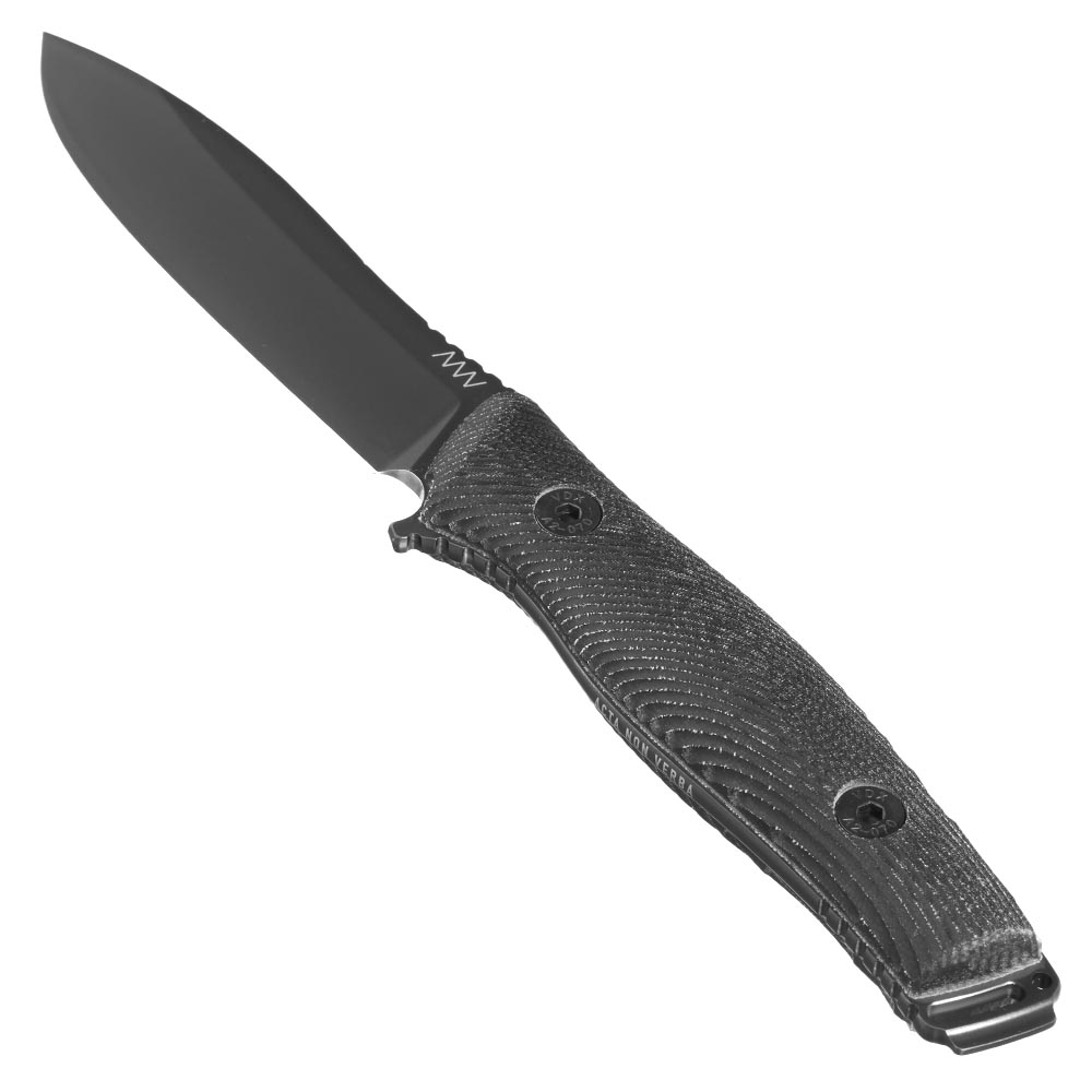 ANV Knives Outdoormesser M25 Sleipner Stahl Micarta schwarz inkl. Kydexscheide Bild 2