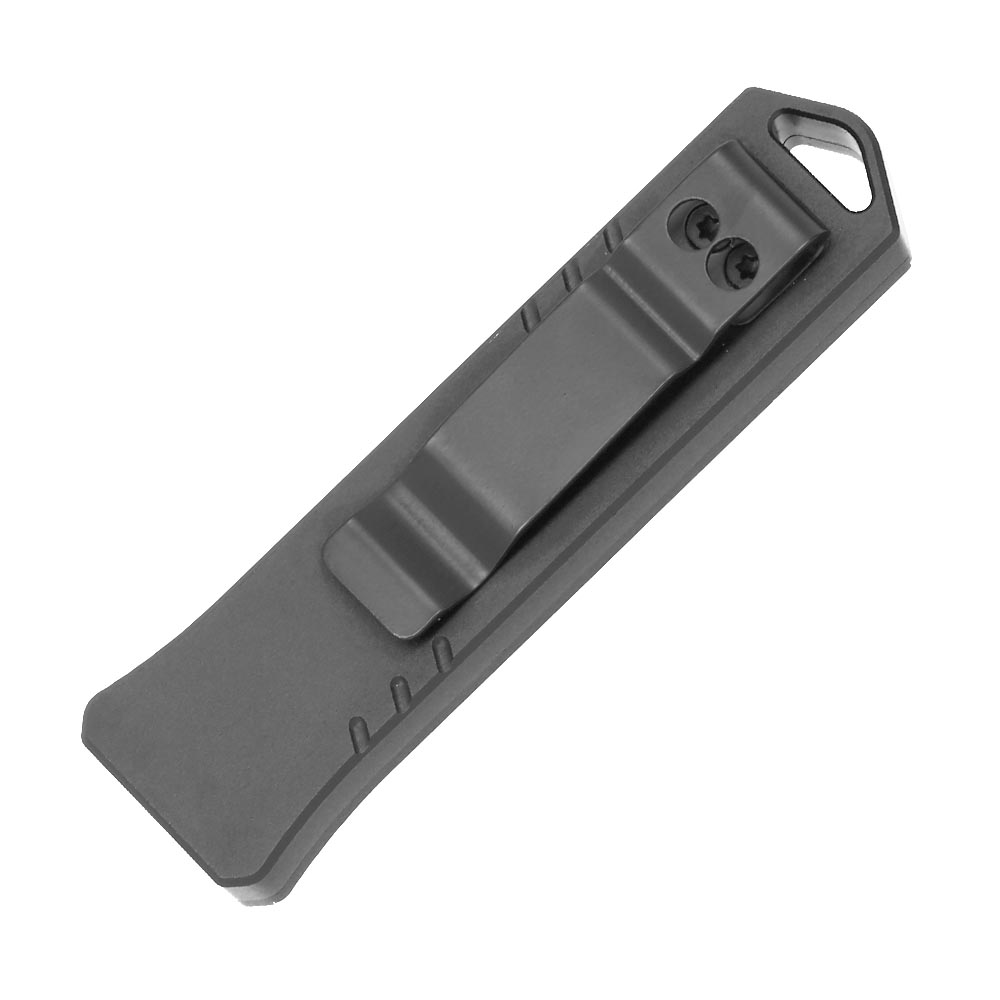 Bker Plus OTF Messer Micro USB D2 Stahl schwarz/silber inkl. Grtelclip Bild 4