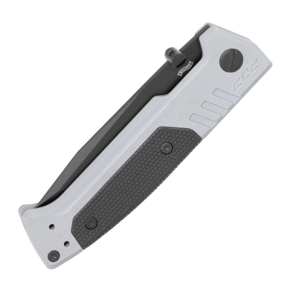 Walther Einhandmesser PDP Tanto D2-Stahl Tungsten Gray/schwarz inkl. Grtelclip Bild 4