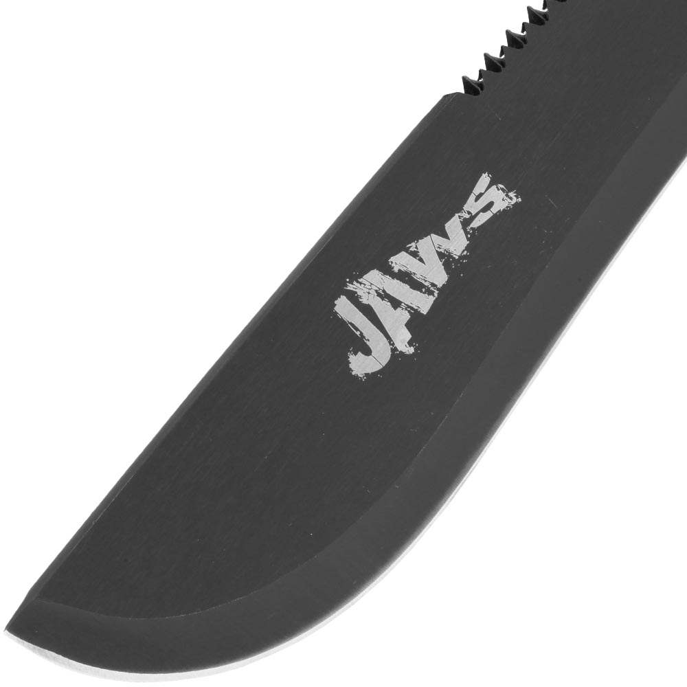 K25 Machete Jaws titanbeschichtet Sgezahnung schwarz inkl. Nylon-Grtelscheide Bild 10