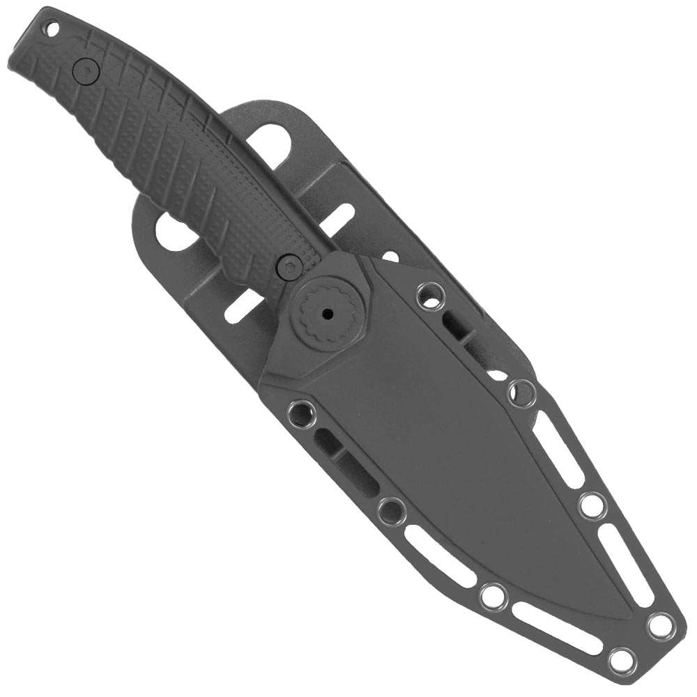 Haller Outdoormesser Basic schwarz inkl. 360 Kydex-Grtelscheide Bild 4