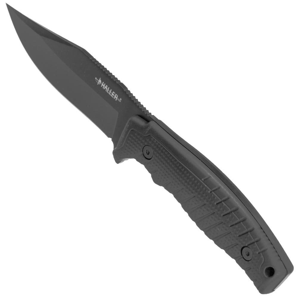 Haller Outdoormesser Basic schwarz inkl. 360 Kydex-Grtelscheide Bild 6