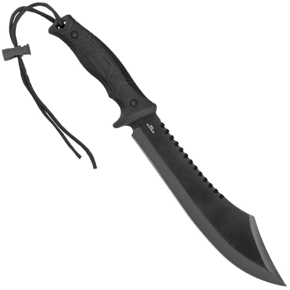 Haller Machete Black Saw mit Sgezahnung schwarz inkl. Nylon-Grtelscheide Bild 1