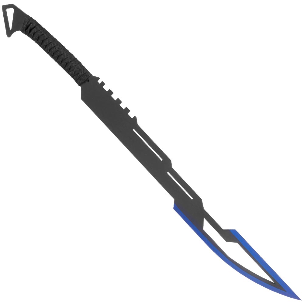 Haller Rckenschwert schwarz/blau inkl. Nylonscheide und Rckentragegurt Bild 1