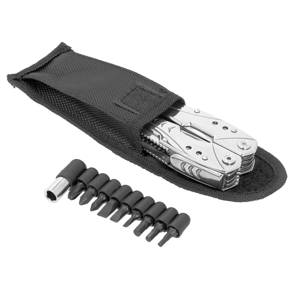 Multitool Streamline silber inkl. Nylon- Grteltasche und Bits Bild 4