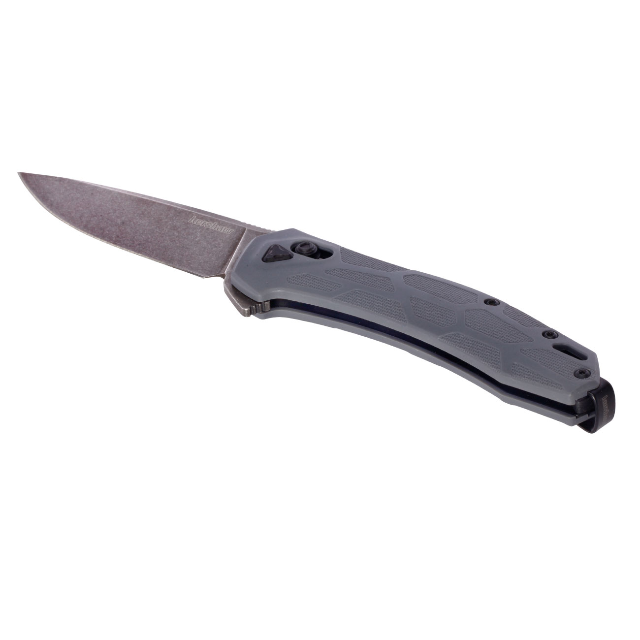 Kershaw Einhandmesser Covalent D2 Stahl grau/stonewash inkl. Grtelclip Bild 2