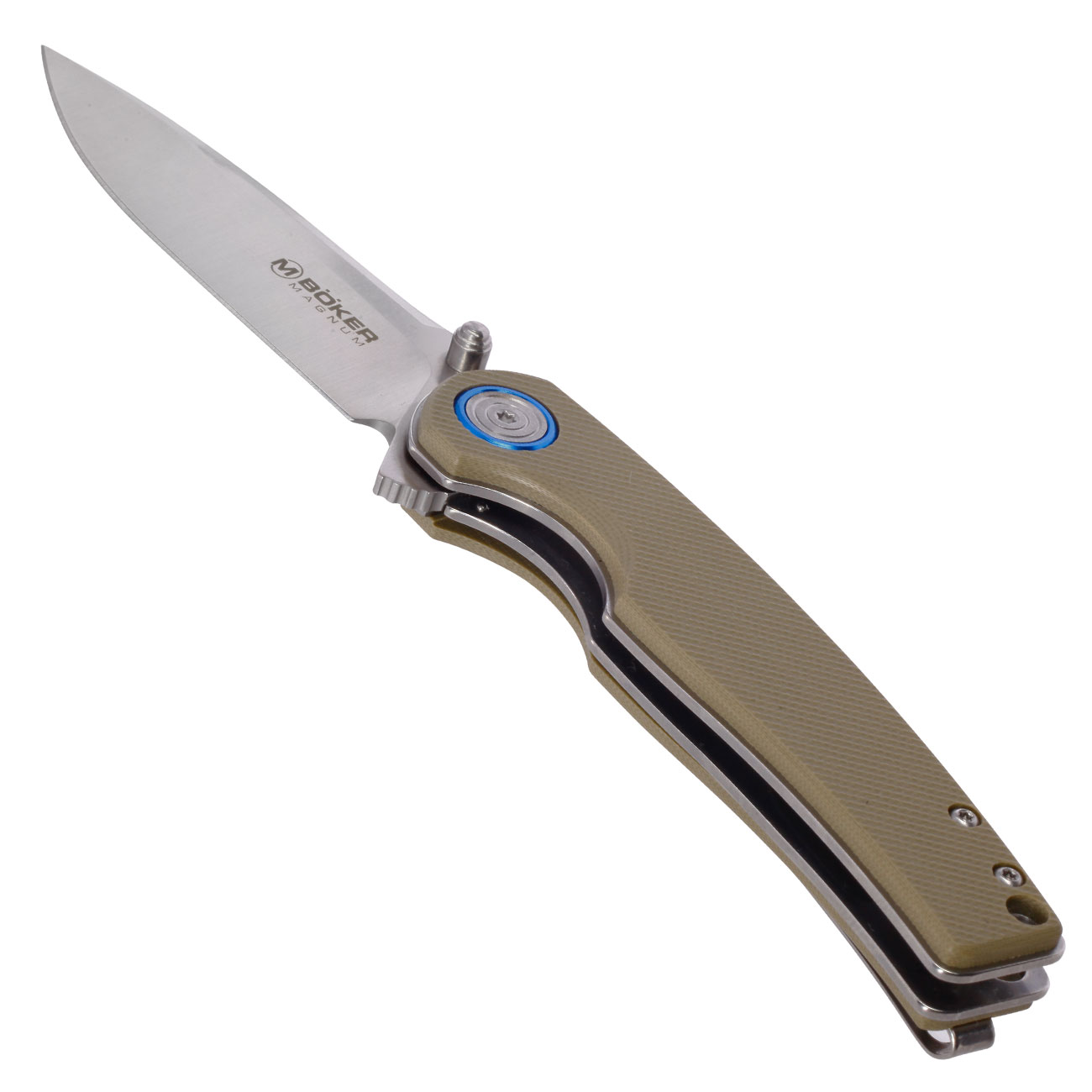 Magnum Einhandmesser Rekin grau inkl. Grtelclip Bild 2