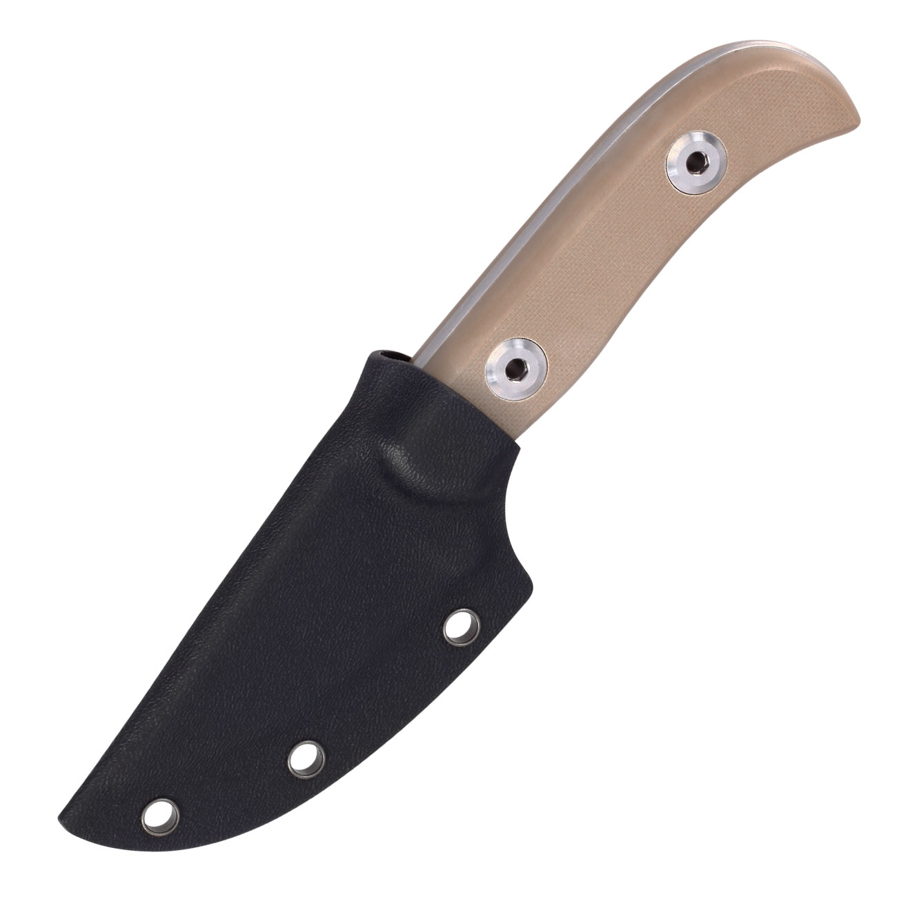 Bker Plus Outdoormesser Dasos 2.0 D2 Stahl tan inkl. Kydexscheide und 90 Grtelclip Bild 4
