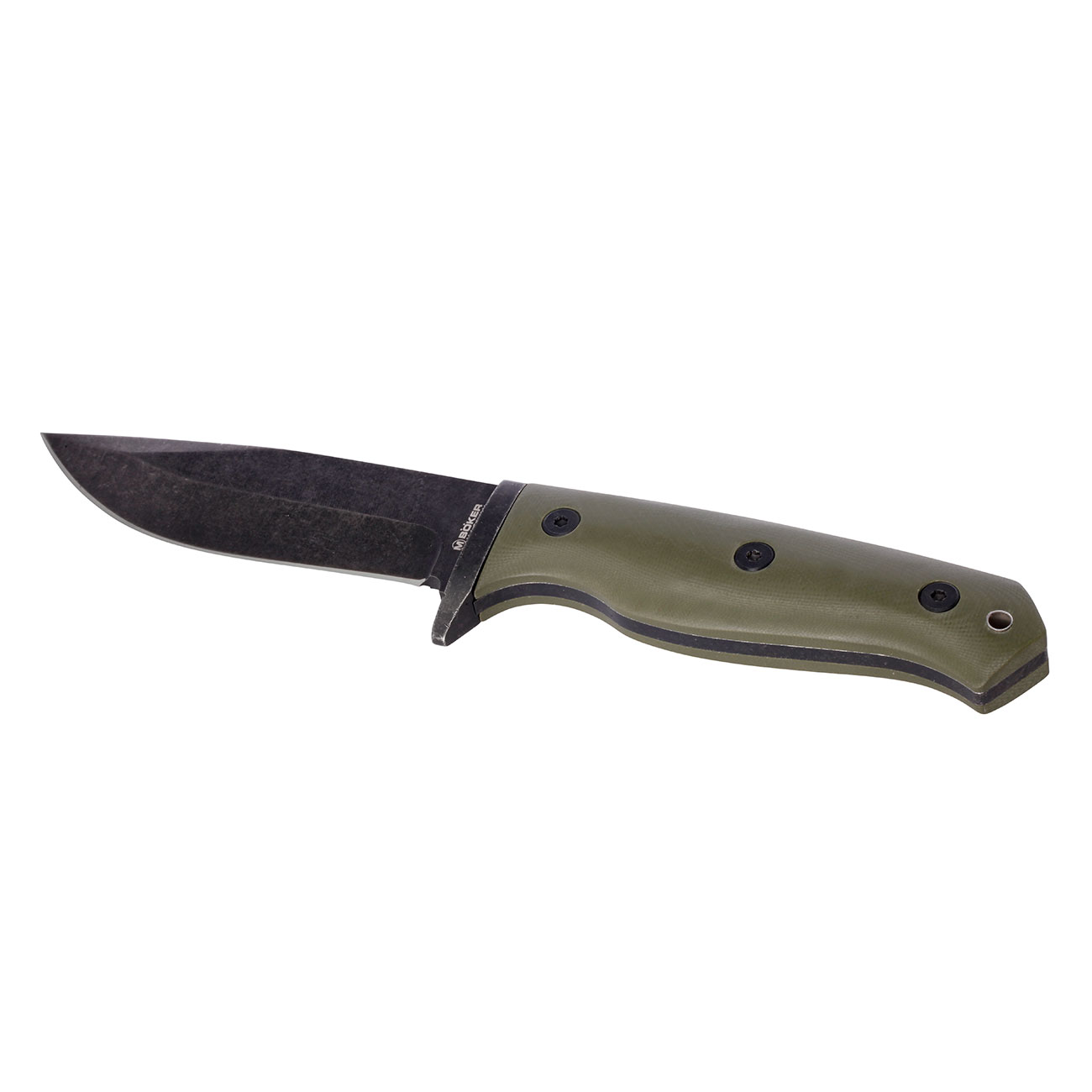 Magnum Outdoormesser Bushcraft Drop oliv inkl. Kydexscheide und Grteladapter Bild 2