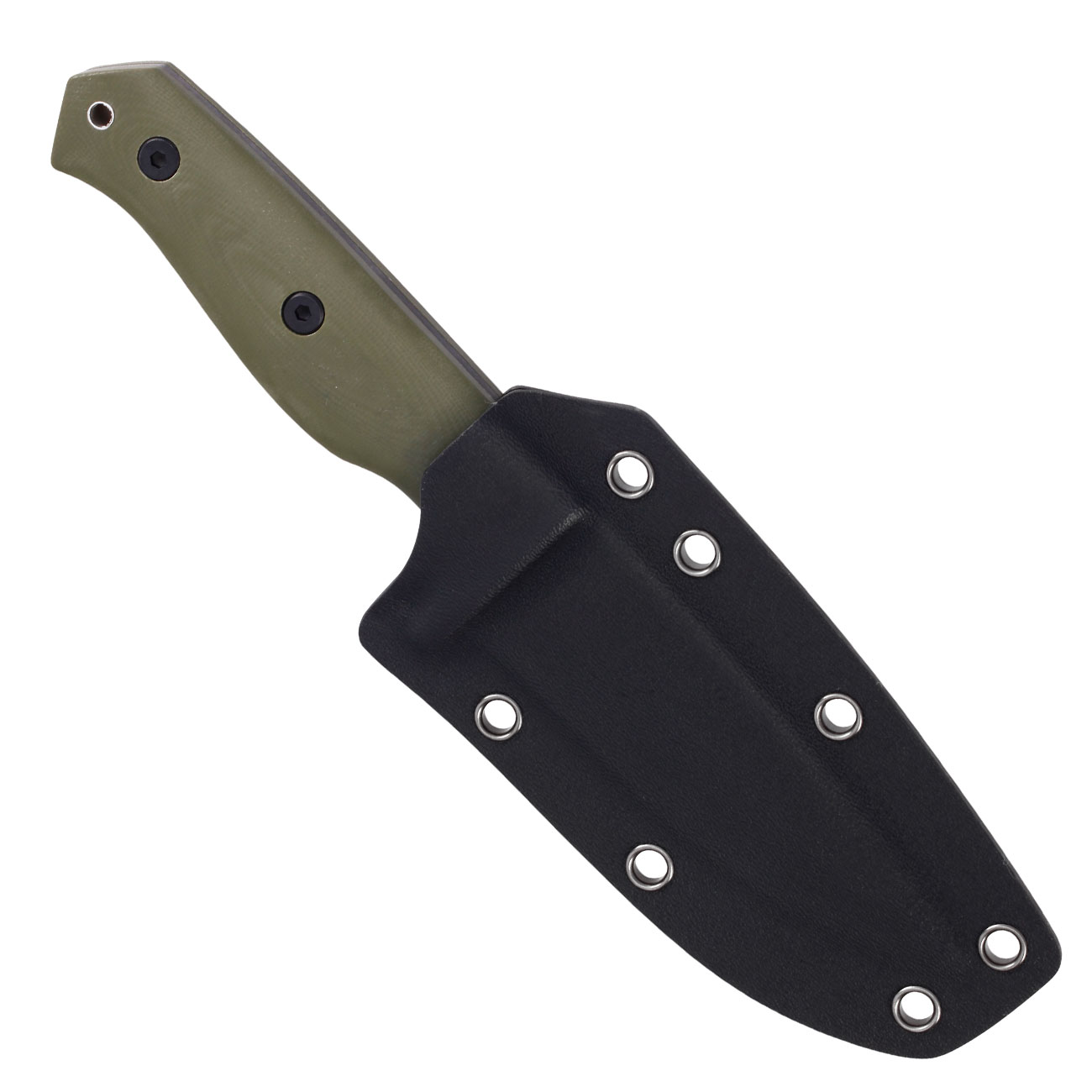Magnum Outdoormesser Bushcraft Drop oliv inkl. Kydexscheide und Grteladapter Bild 4