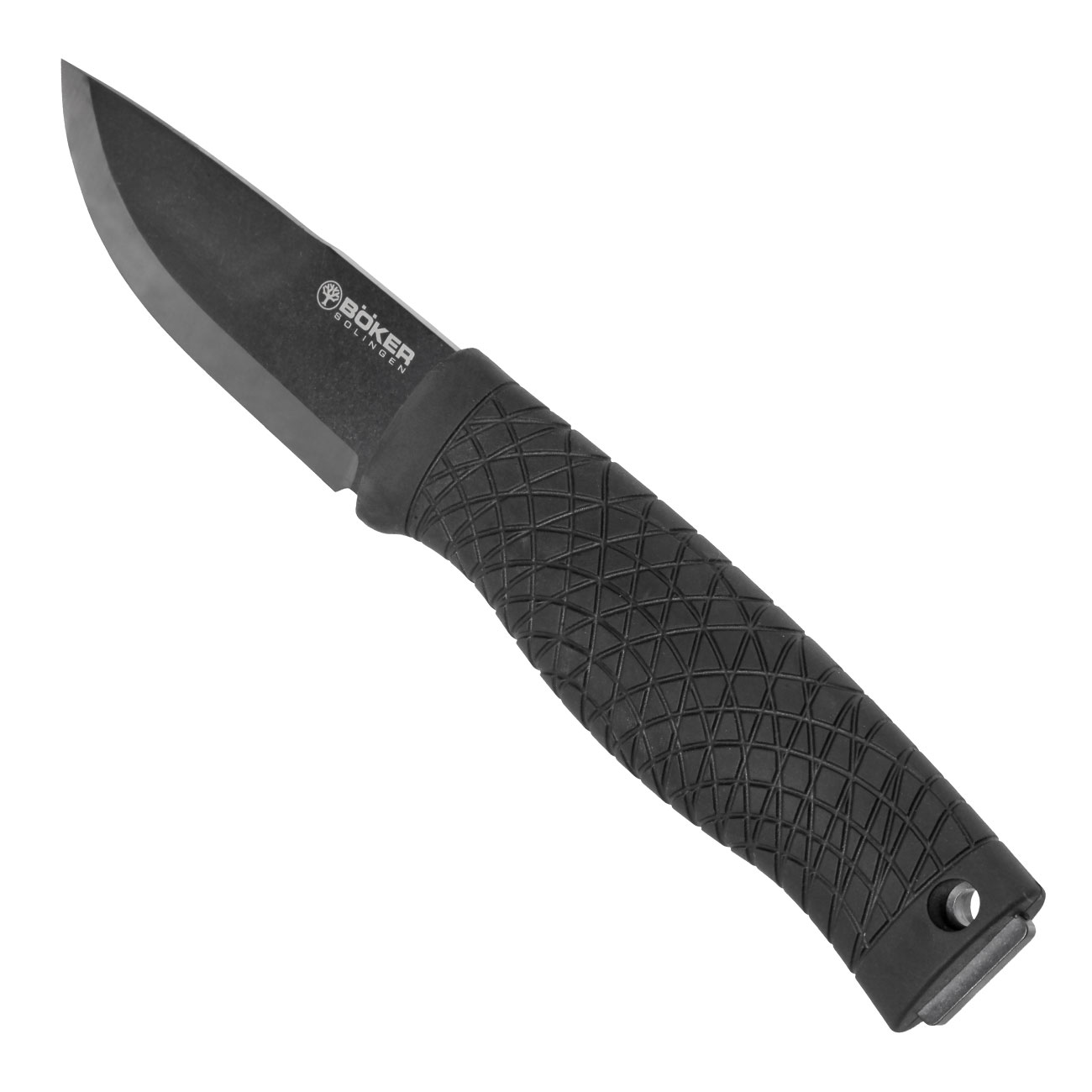 Bker Outdoormesser Naturenshne MK.I CPM-3V Stahl schwarz inkl. Kydexscheide mit Ulticlip Bild 6