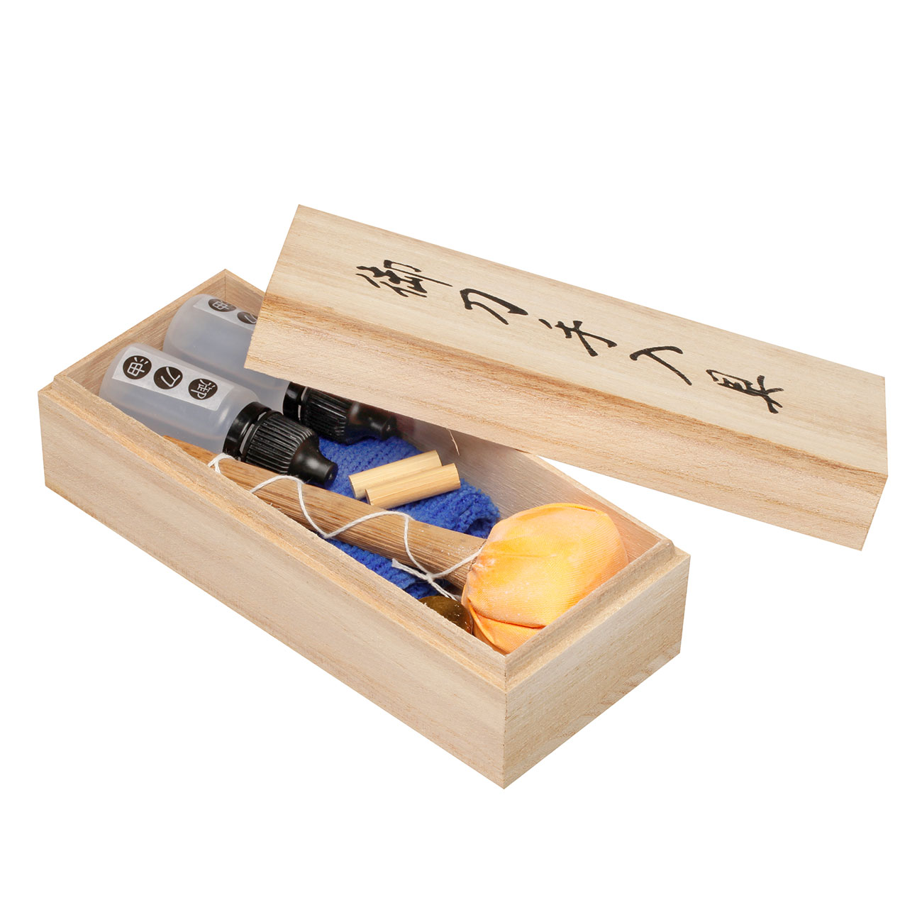 Haller Pflegeset fr Samuraischwerter im Holzbox Bild 2