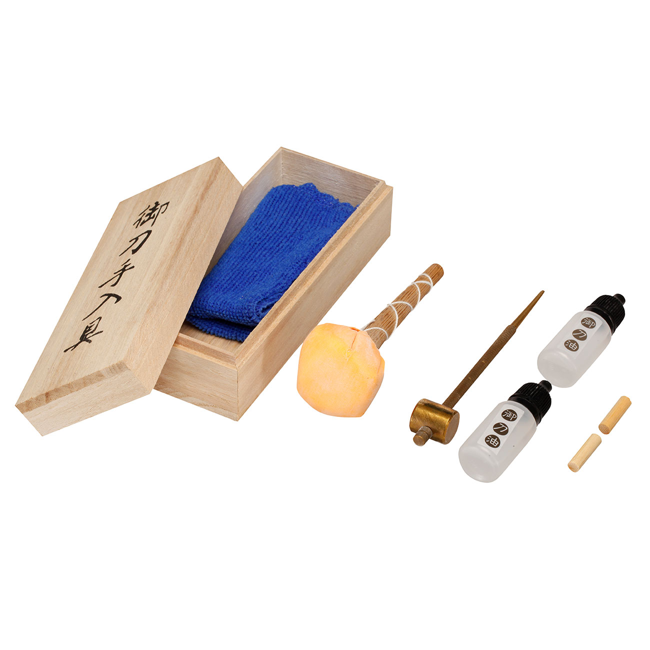 Haller Pflegeset fr Samuraischwerter im Holzbox Bild 3