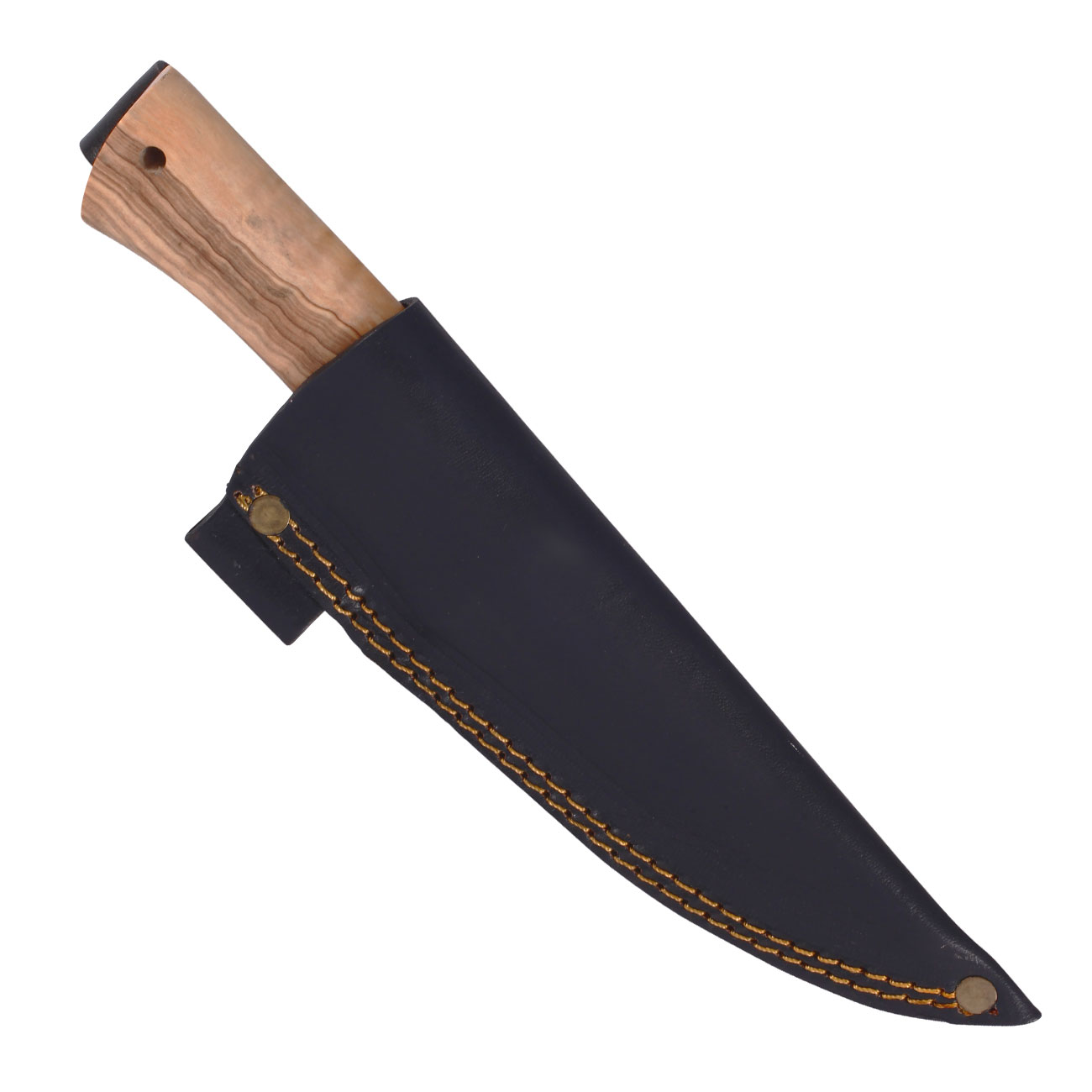 Njord Outdoormesser Bjorn Hunter inkl. Lederscheide und Aufbewahrungsbox Bild 4