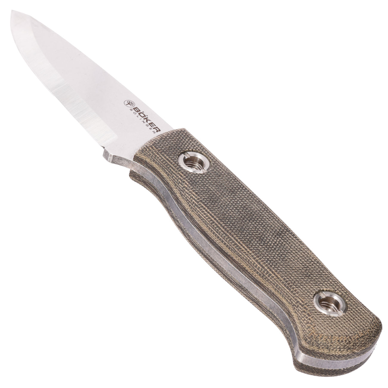 Bker Outdoormesser Vigtig vs. Wild oliv inkl. Kydexscheide Bild 2