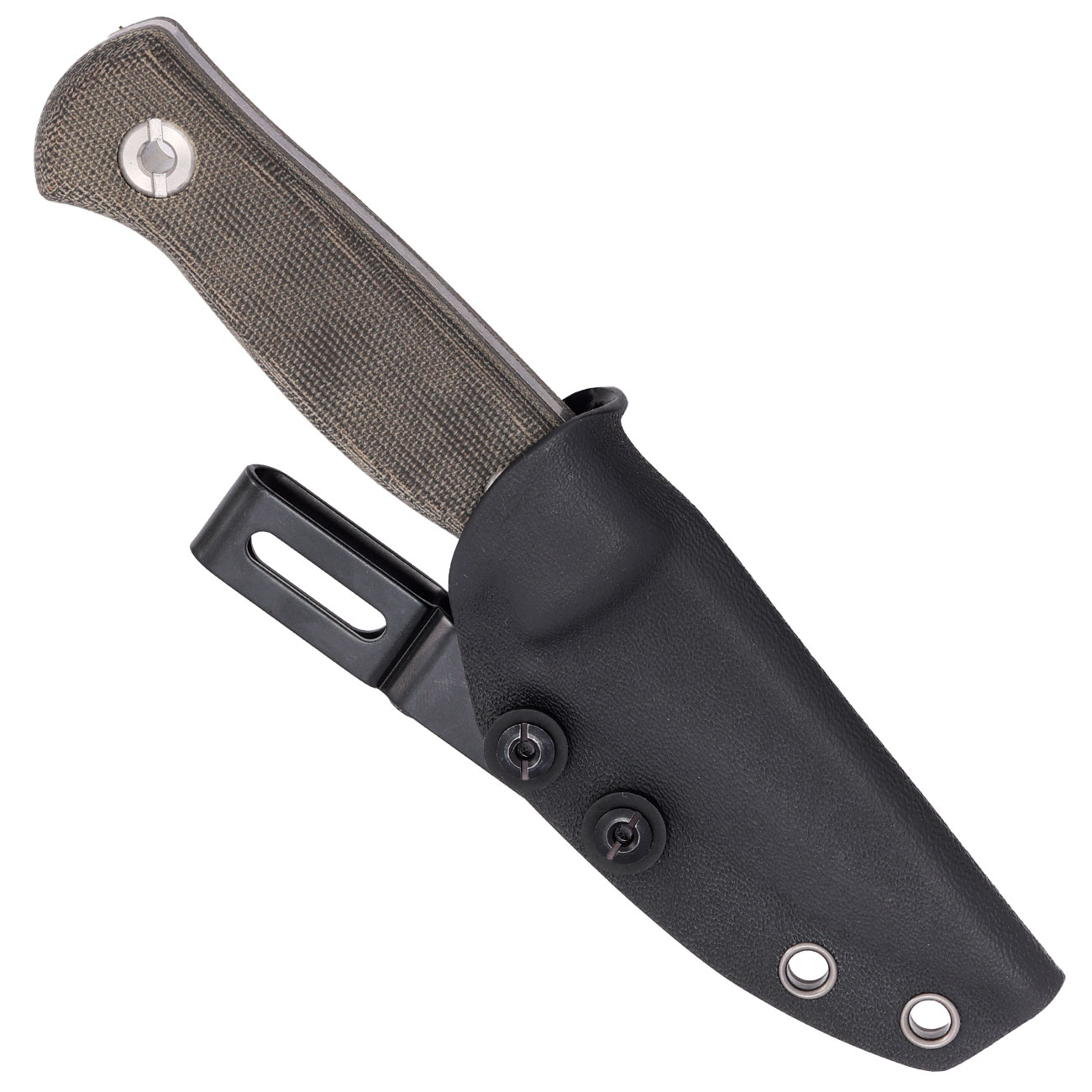 Bker Outdoormesser Vigtig vs. Wild oliv inkl. Kydexscheide Bild 4