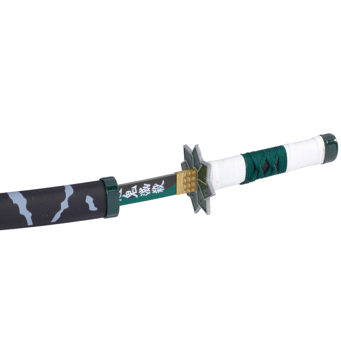 Haller Mini Katana Demon Slayer Sanemi schwarz/grn inkl. Scheide und Schwertstnder Bild 8