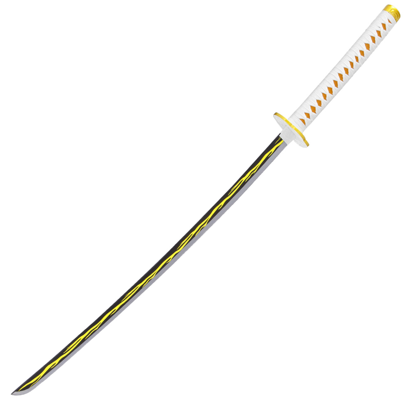 Haller Dekokatana Demon Slayer Zenitsu wei inkl. Scheide, Grtel und Holster Bild 1