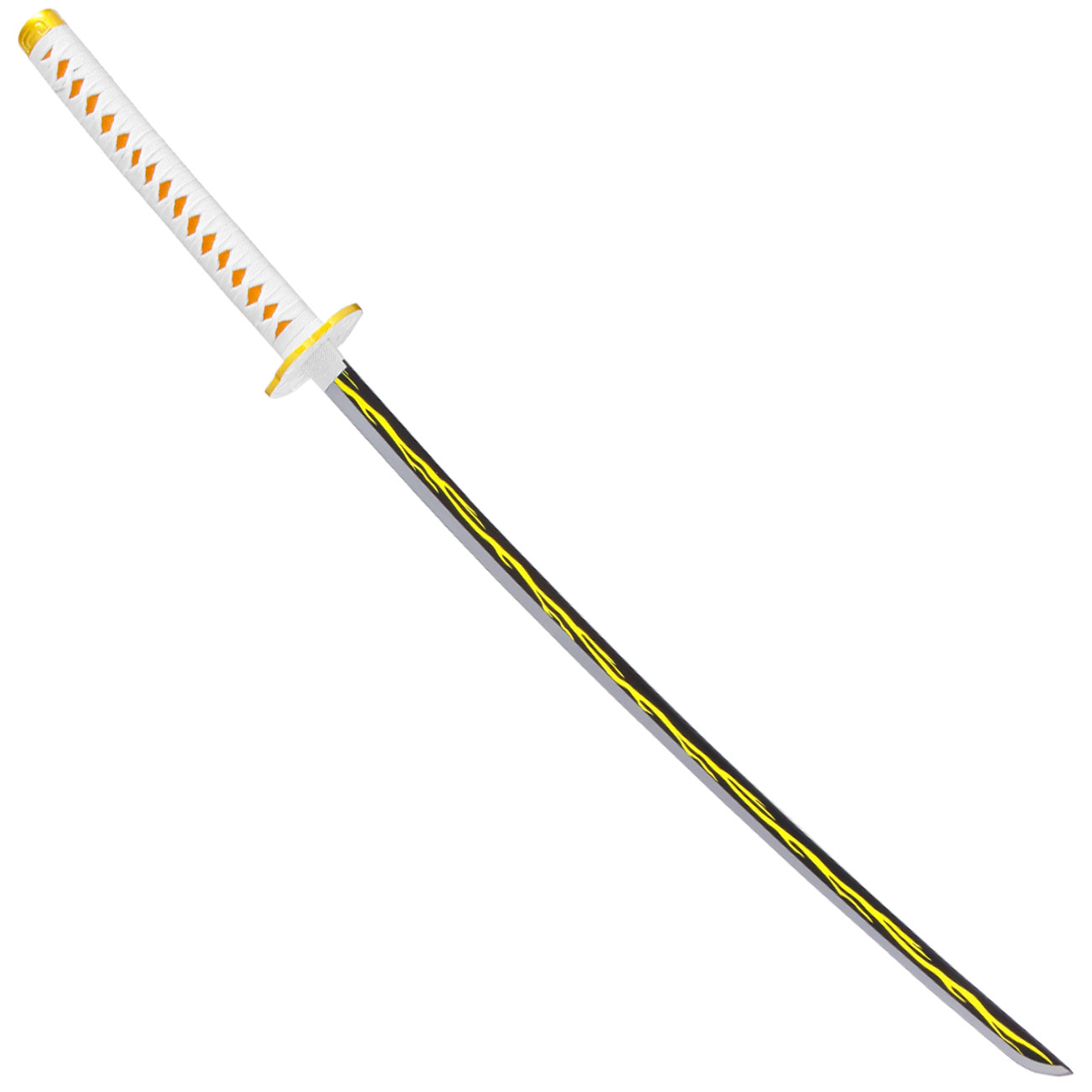Haller Dekokatana Demon Slayer Zenitsu wei inkl. Scheide, Grtel und Holster Bild 2