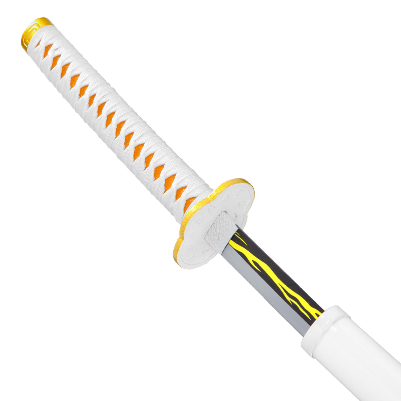 Haller Dekokatana Demon Slayer Zenitsu wei inkl. Scheide, Grtel und Holster Bild 6