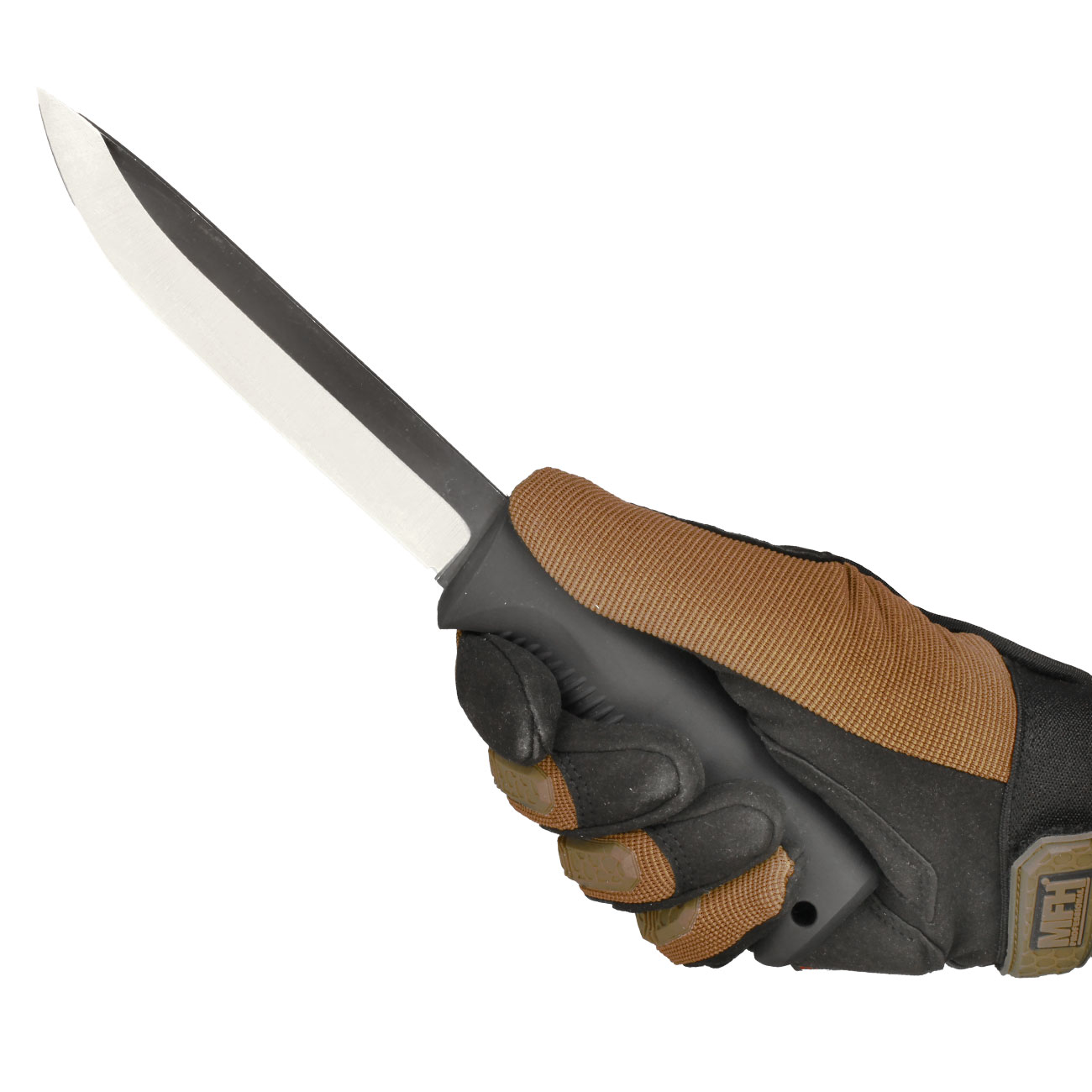 Peltonen Knives Outdoormesser M95 Ranger Puukko Kohlenstoffstahl schwarz inkl. Lederscheide Bild 5