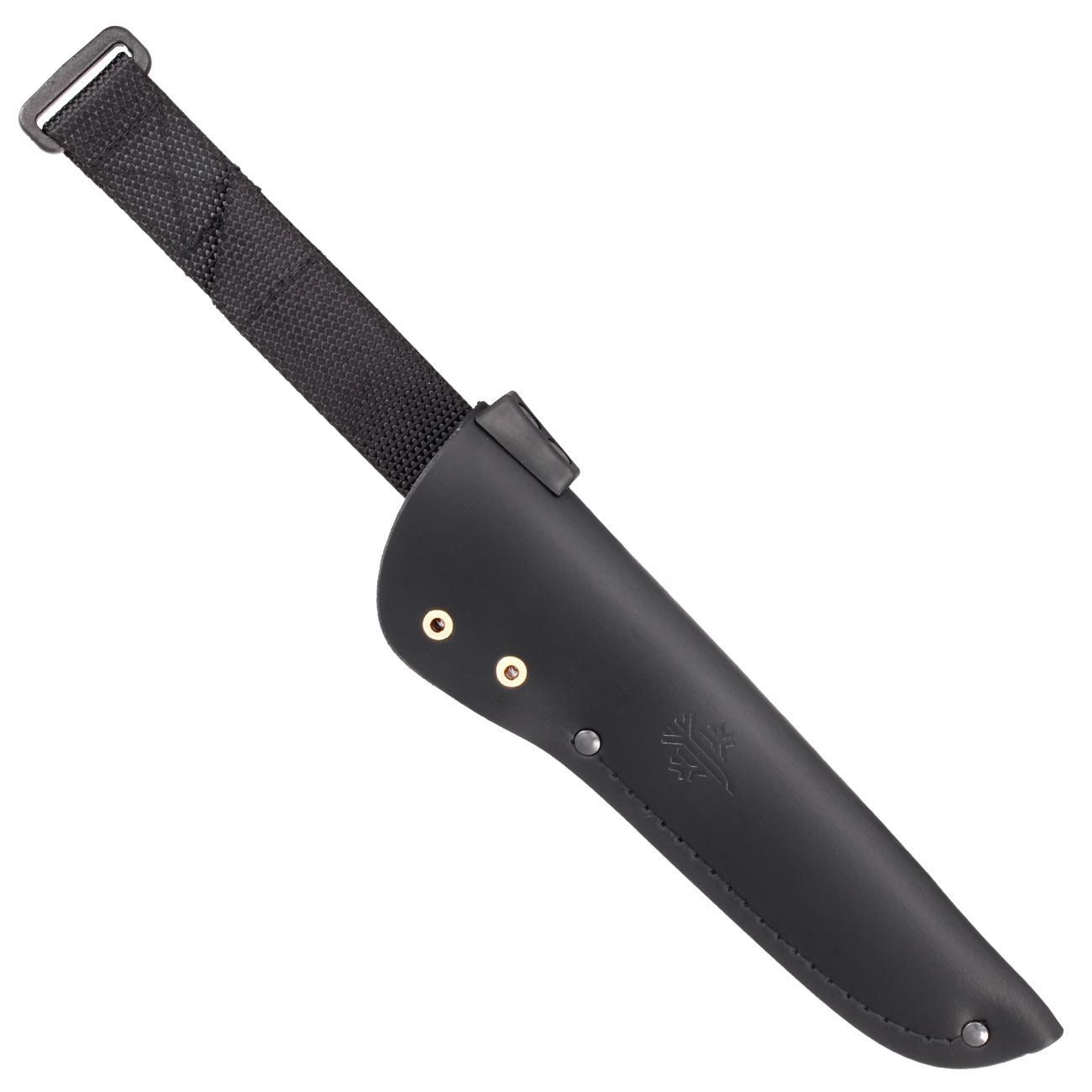 Peltonen Knives Outdoormesser M95 Ranger Puukko Kohlenstoffstahl schwarz inkl. Lederscheide Bild 8