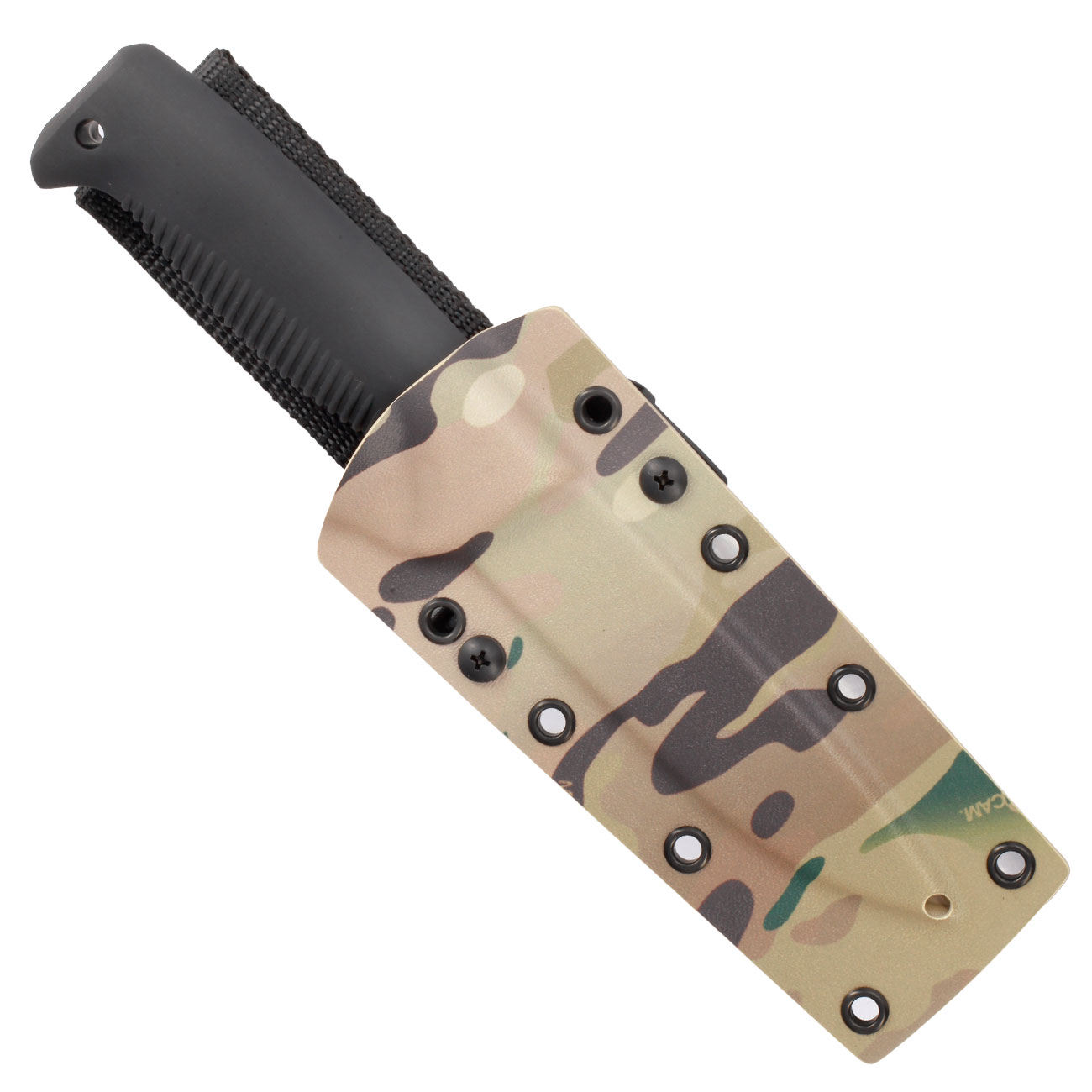 Peltonen Knives Outdoormesser M07 Ranger Puukko schwarz beschichtet inkl. Kydexscheide multicam Bild 2