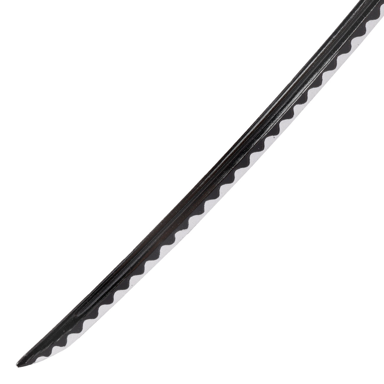 Schlsselanhnger Mini Katana One Piece Zorro Shusui schwarz/lila inkl. Scheide und Schwertstnder Bild 4