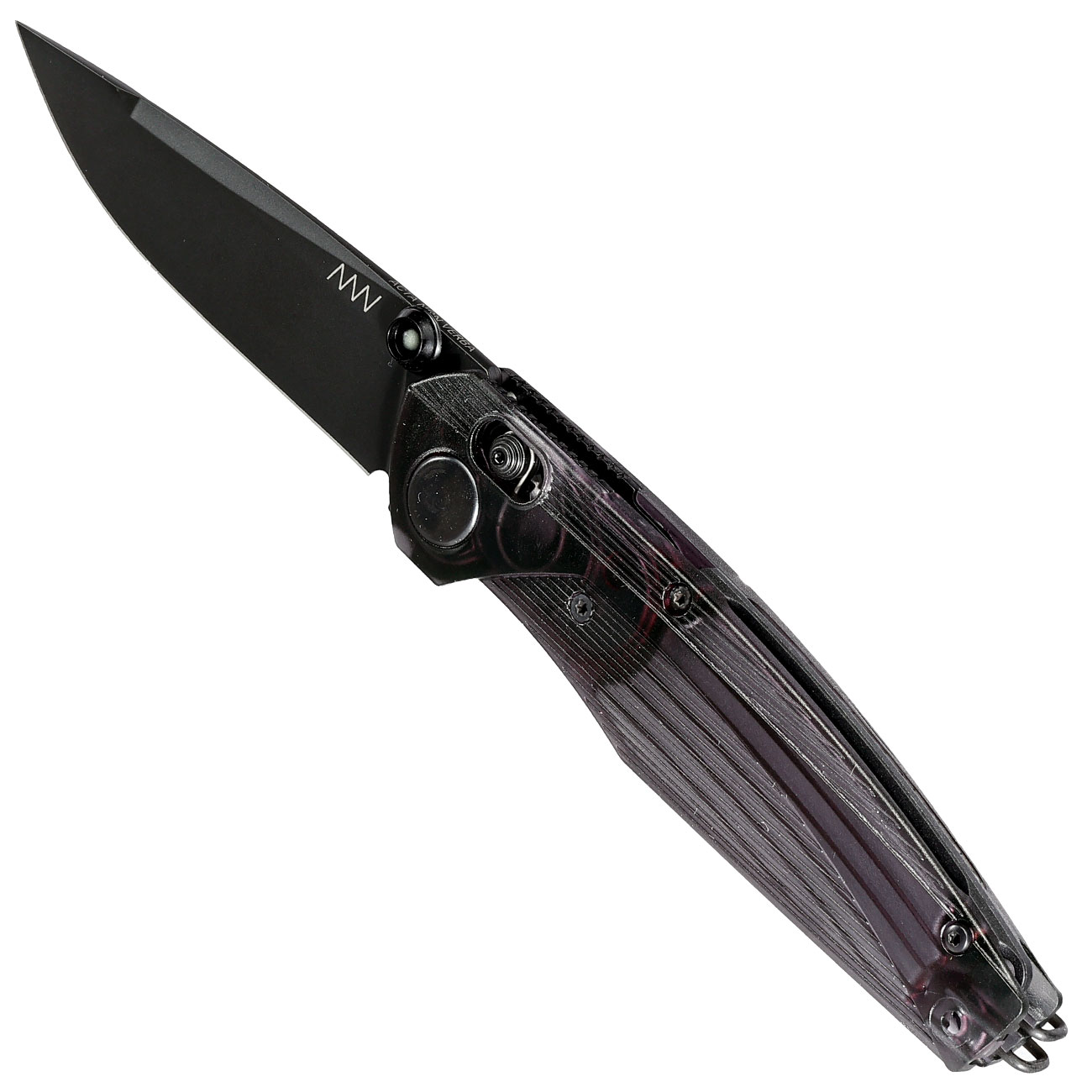 ANV Knives Einhandmesser A100 Ultem BB Sleipner Stahl schwarz inkl. Grtelclip Bild 6